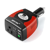 BESTEK 150W Power Inverter with Dual USB Charging Ports