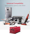 BESTEK 2000W inverter — appliance examples shown alongside the inverter