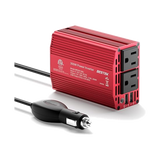 BESTEK 300W Car Power Inverter 12V DC to 110V with 4.8A Dual USB Ports and 2 AC Outlets