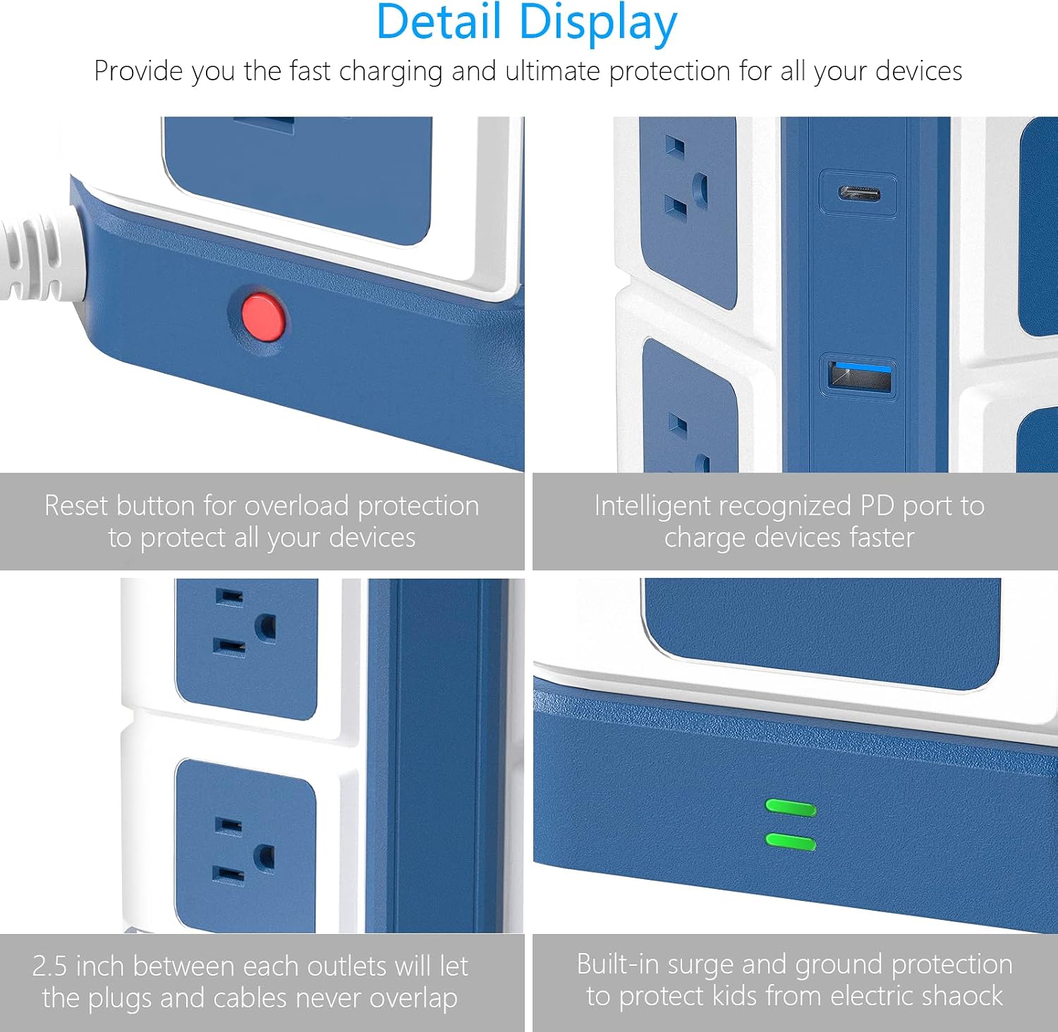 BESTEK B078WQHXS9 Amazon product gallery image 8