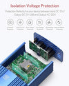 BESTEK 500W pure sine wave inverter — exploded view of the blue protection circuitry