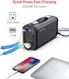 BESTEK 1000W pure sine wave inverter — AC and dual USB charging connections