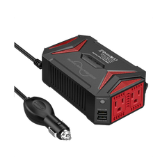 BESTEK 300W Pure Sine Wave with 4.2A 2 USB Power Inverter
