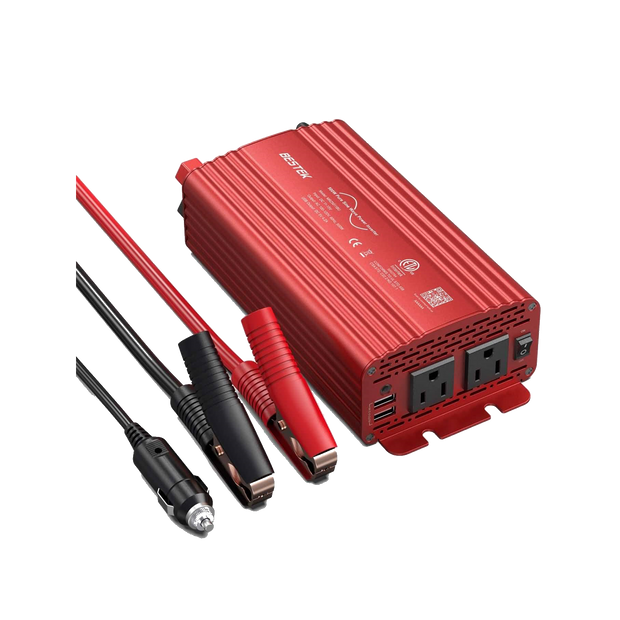BESTEK 500W Pure Sine Wave Inverter with Dual USB-A