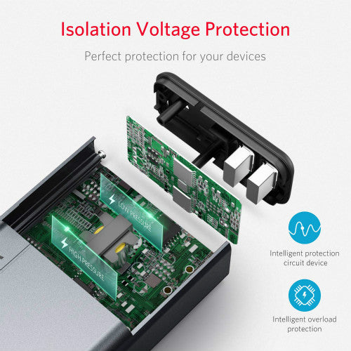 BESTEK 150W inverter — exploded view of the internal circuit board