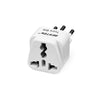 BESTEK travel plug adapter — front view of the universal input socket