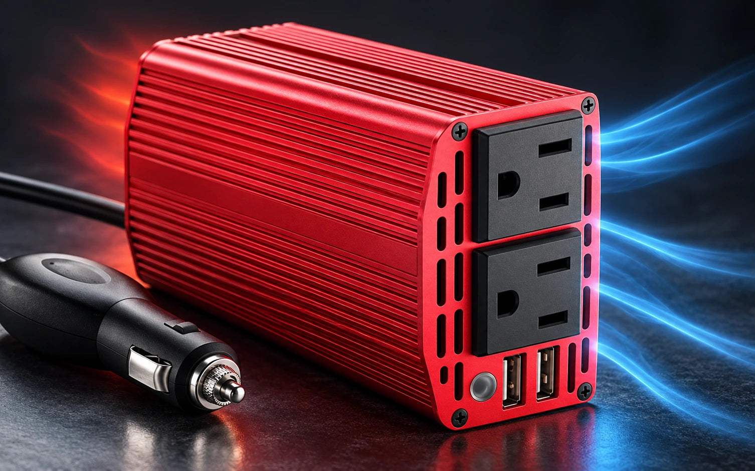 BESTEK 300W Car Power Inverter 12V DC to 110V with 4.8A Dual USB Ports and 2 AC Outlets model-specific setup
