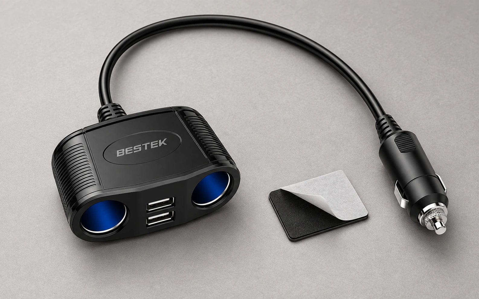 BESTEK 150W Cigarette Lighter final product detail