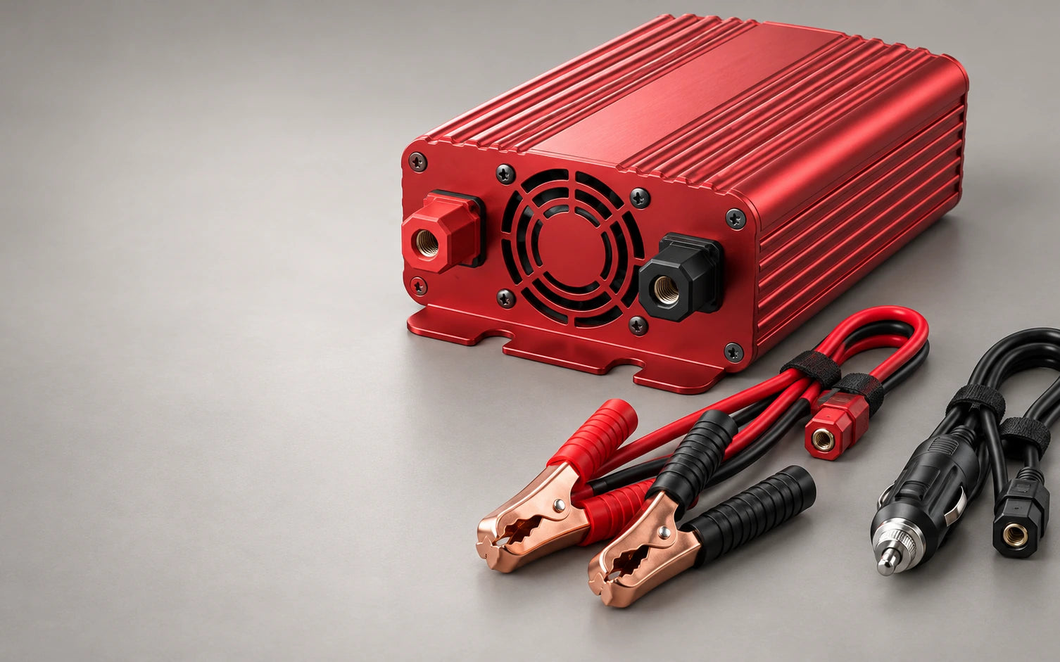 BESTEK 300W Pure Sine Wave Power Inverter DC 12V to AC 110V construction and protection detail