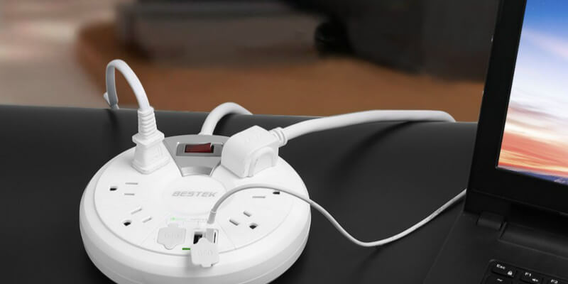No Charging Troubles with the Circular Power Strip