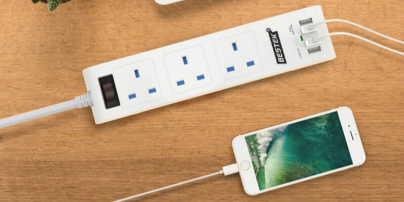Be Careful When Charging Gadgets by Power Strip