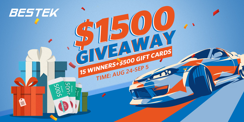 BESTEK $1500 Power Inverter Giveaway