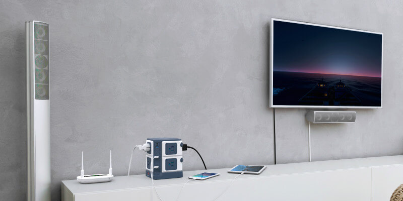 BESTEK Creative Power Strip Chargers