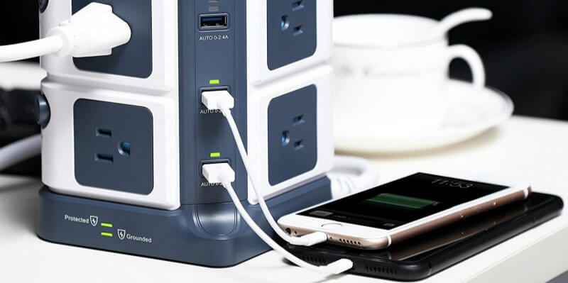 Review: BESTEK Power Strip Surge Protector 8-Outlet